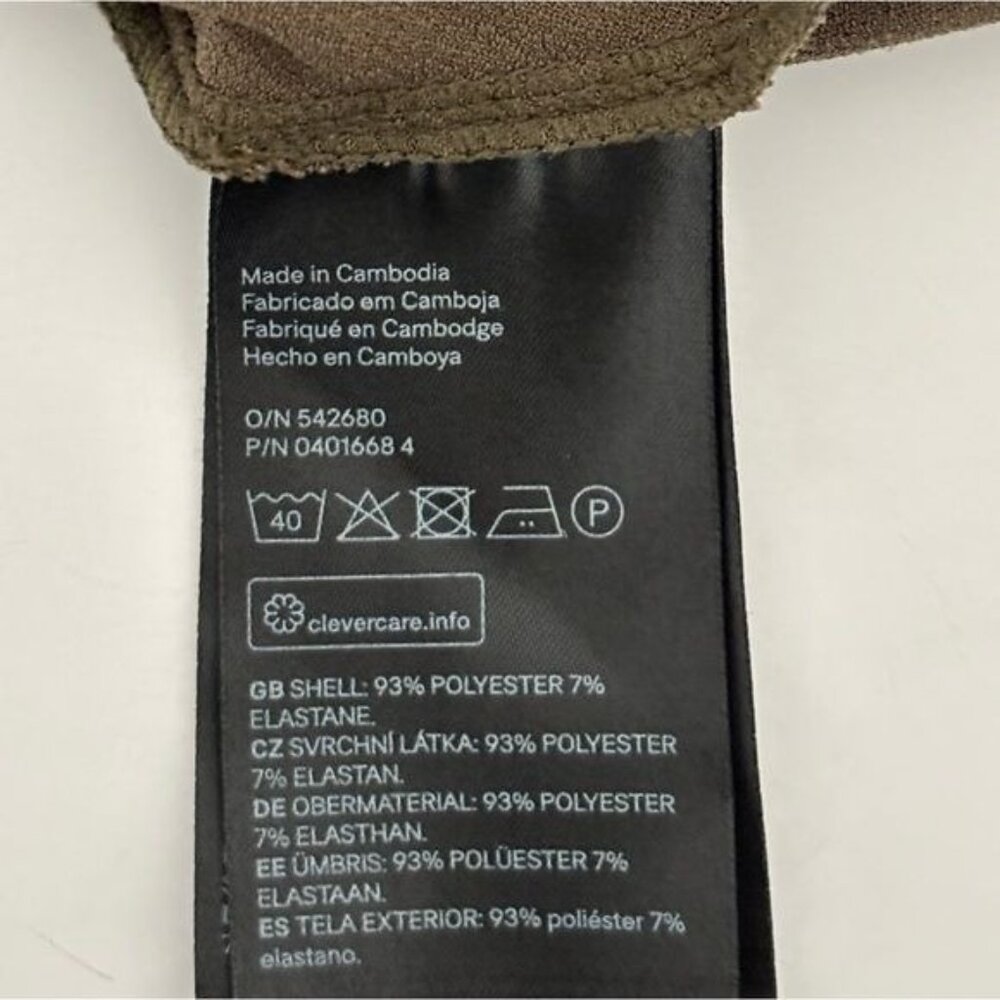 BodyCon Dress Medium Ribbed Hem Long Sleeve Minimalist Soft Grunge Boho Festival - Picture 5 of 11